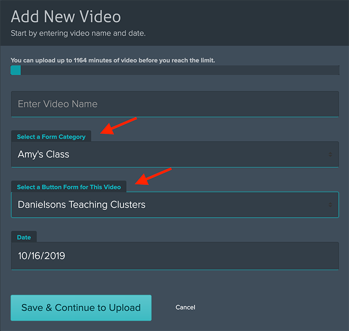 Add New Video: Categories Dropdown Add New Video: Categories Dropdown