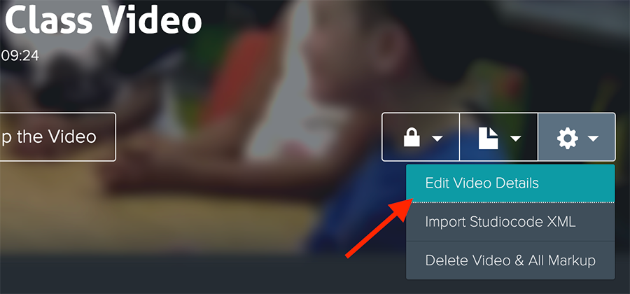 Edit Video Details Edit Video Details