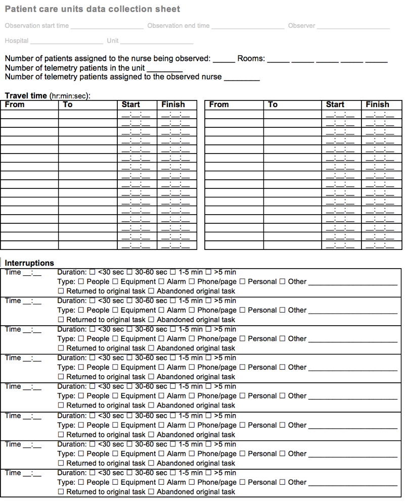 Figure 5 shows the original paper-based form and Figure 6 shows the iCoda form. Figure 5 shows the original paper-based form and Figure 6 shows the iCoda form.
