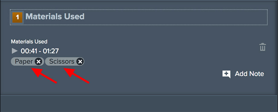 Add multiple tags to a single moment Add multiple tags to a single moment